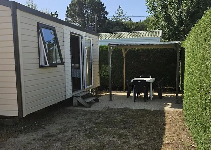 营地 Mobil-home Avec Terrasse A Pour 3 Pers. - Api-1-52-605 山地圣母村